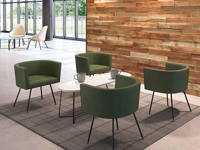 L405 ラウンジチェア｜オフィス｜製品情報｜株式会社オカムラ