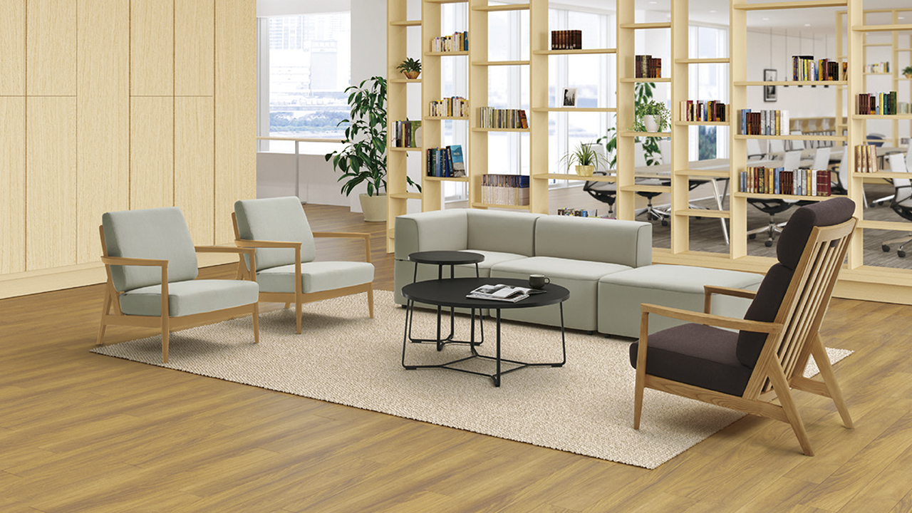ライブス ラウンジソファ｜オフィス｜製品情報｜株式会社オカムラ