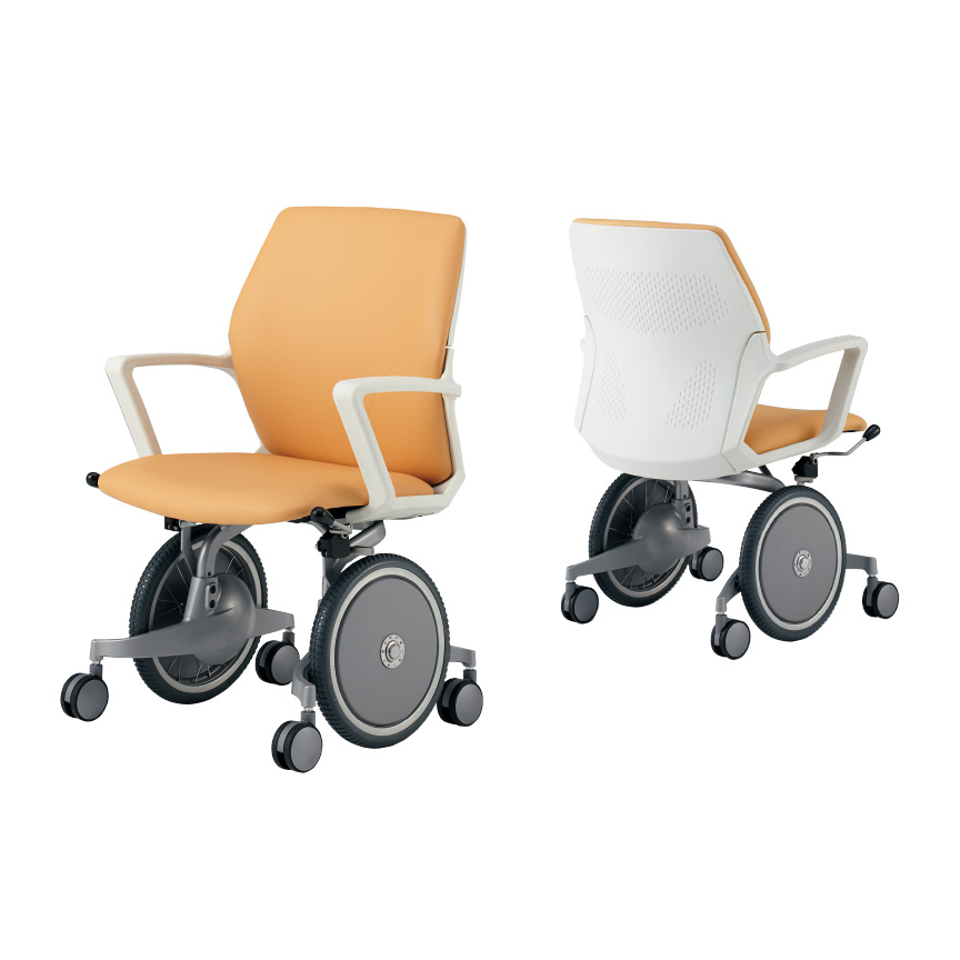 展示品　オカムラ　ウェルツ セルフ　足漕ぎ　車輪付　椅子　介護　リハビリ　障がい 展示品 オカムラ ウェルツ セルフ 足漕ぎ 車輪付 椅子 介護 リハビリ