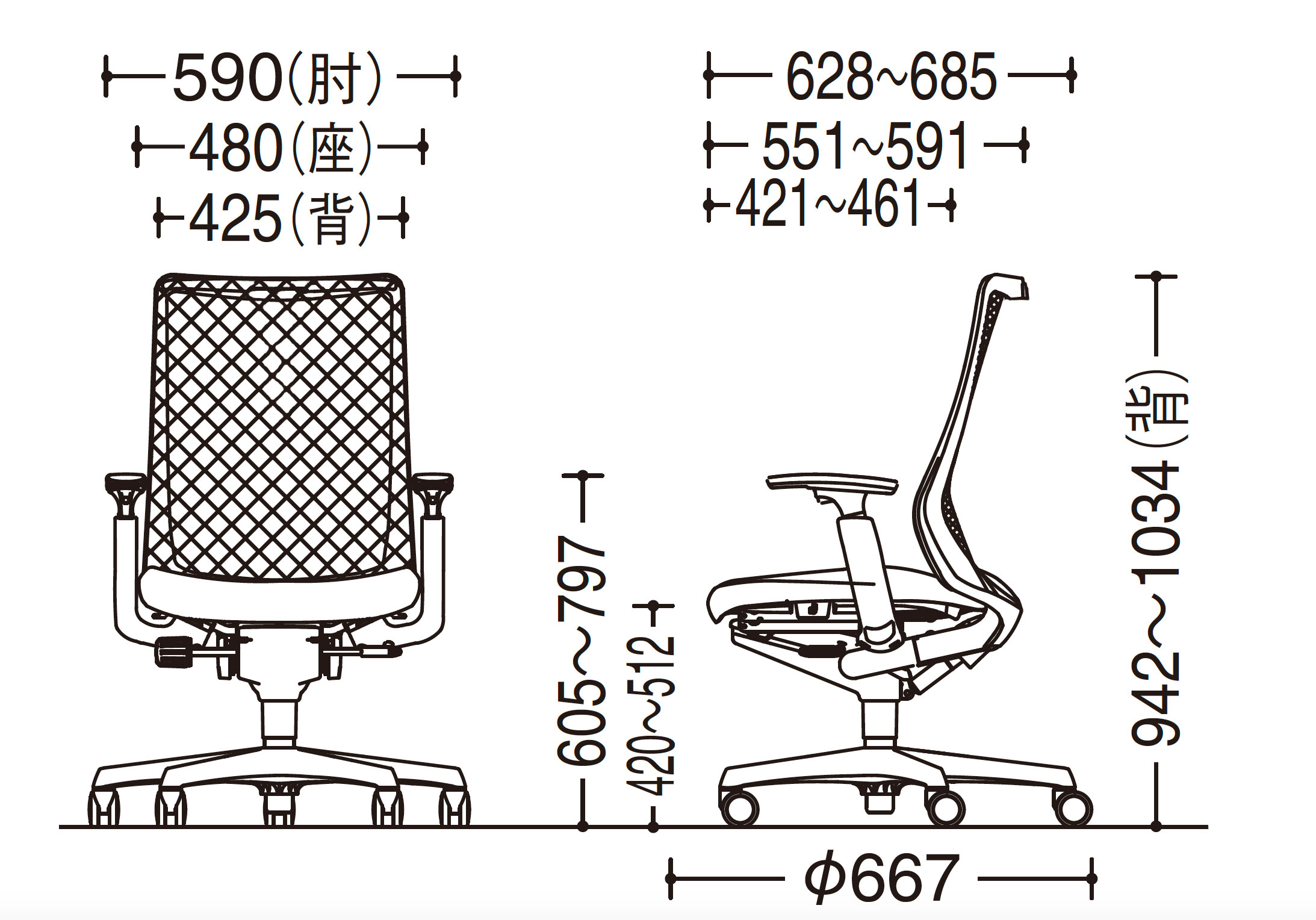 CB85ZR FKA1｜Fluent［フルーエント］｜株式会社オカムラ