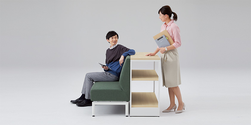 ライブス シェルフ｜オフィス｜製品情報｜株式会社オカムラ