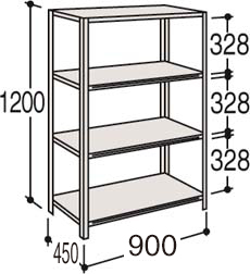 ノン様　不用品まとめ 63V4AB ZA75｜63 Light Duty Shelf［63型軽量棚］｜株式会社オカムラ
