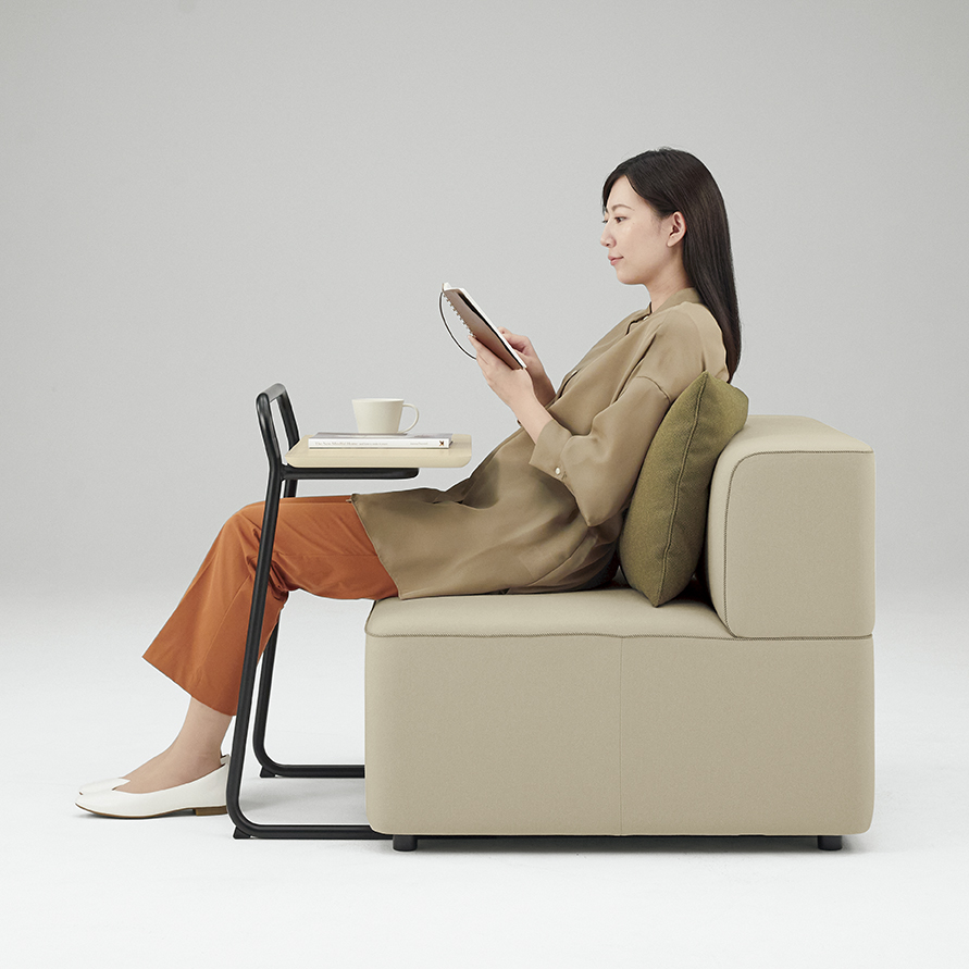 【展示品】オカムラ「Lives」ラウンジソファ ミーティングソファ 約24,8万 ライブス ラウンジソファ｜オフィス｜製品情報｜株式会社オカムラ