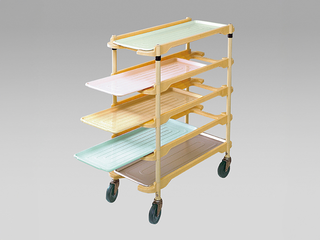 トレイカート｜店舗・商環境｜製品情報｜株式会社オカムラ